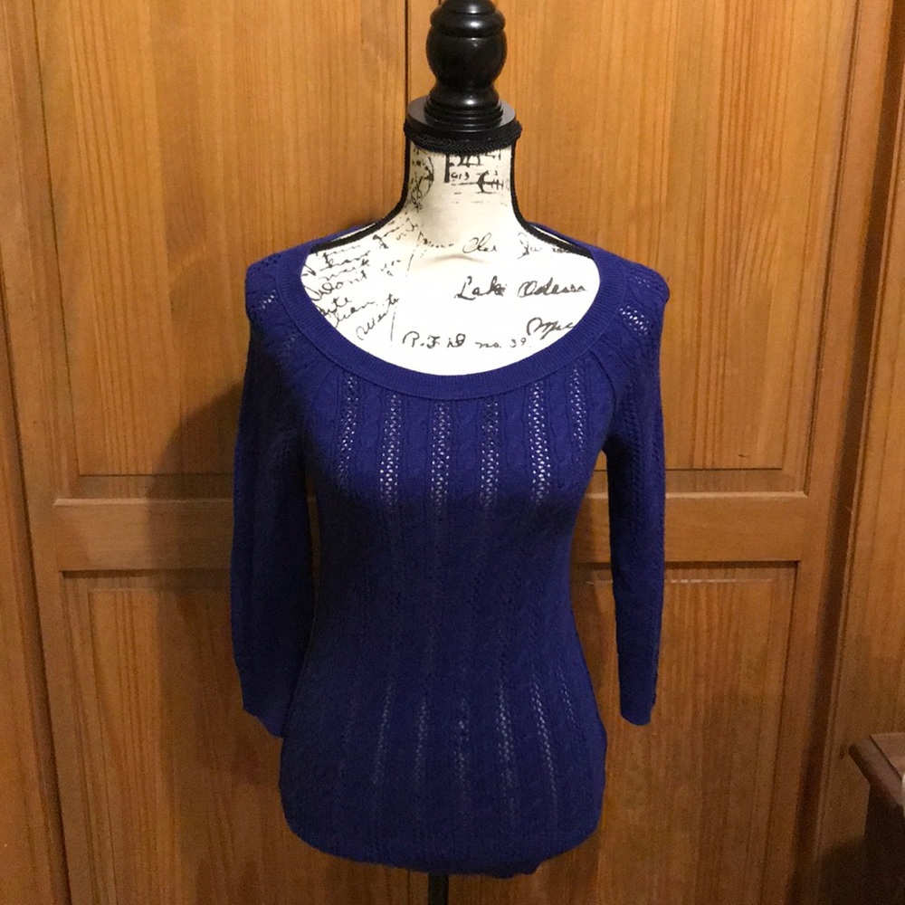 Knit sweater from American Eagle.